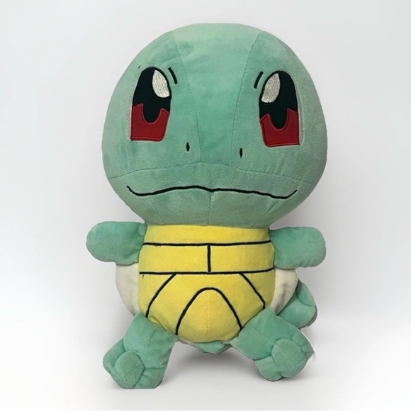 Nintendo Other - Jumbo Squirtle Pokemon‎ Plush Toy 19” Pillow Collectible Retro Gamercore Classic
